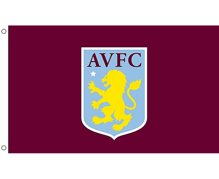 Aston villa core flag 5ft x 3ft