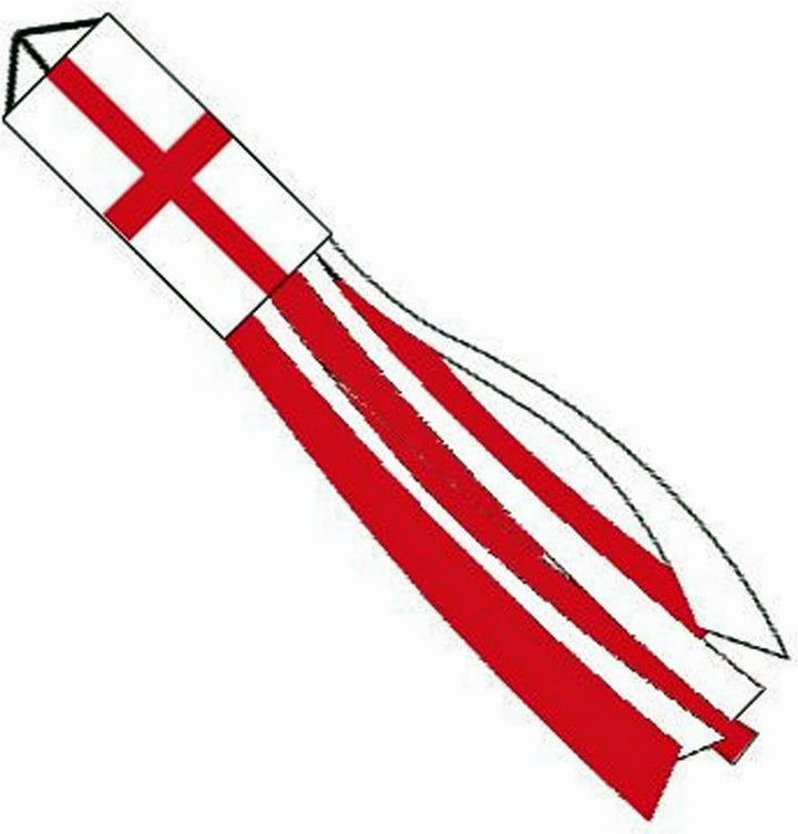 Windsock tubetails 60inch - St George cross