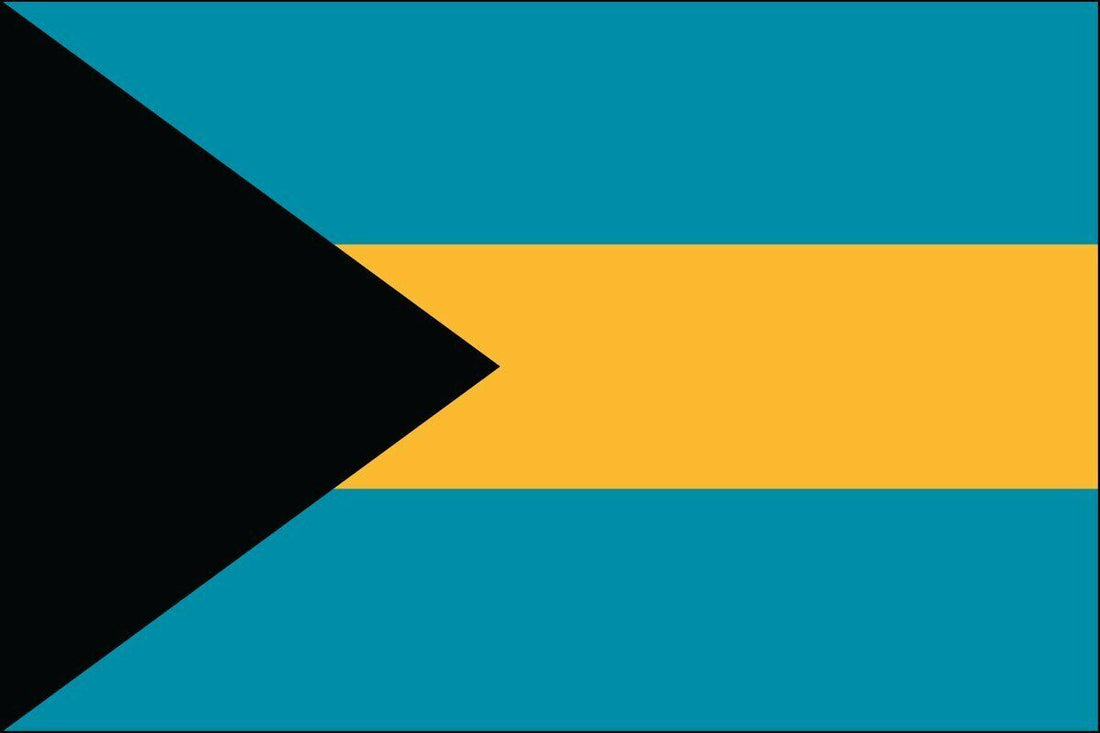 Bahamas flag 5ft x 3ft with eyelets