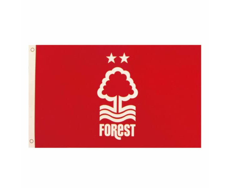Nottingham forest flag 5ft x 3ft