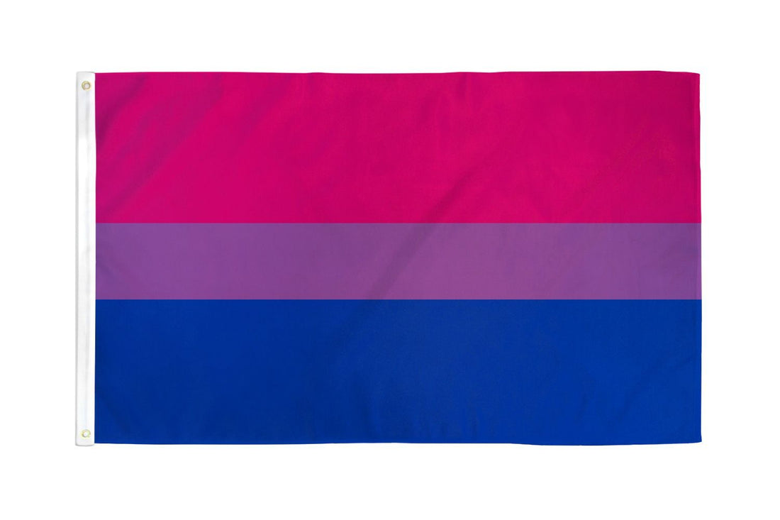 Bi pride flag 5ft x 3ft with eyelets