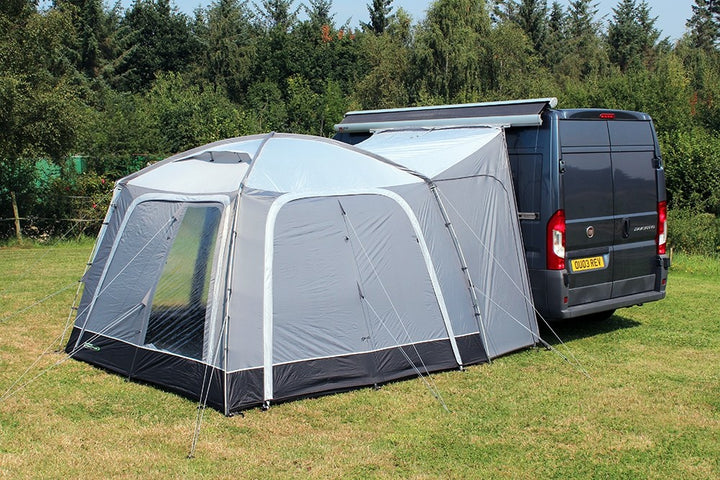 Cayman F/G poled driveway awning by Outdoor revolution mid height 220-255cm