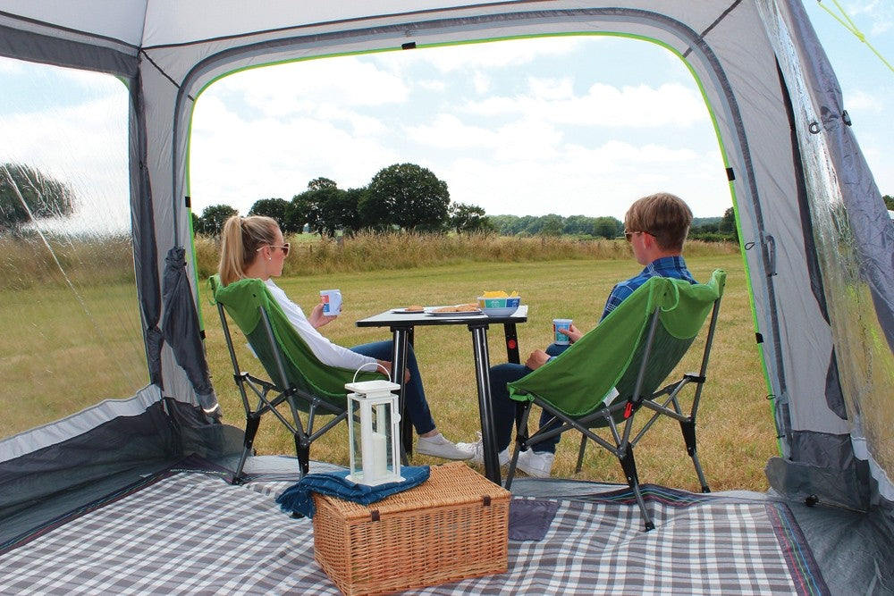 Cayman lowline drive away awning from Outdoor revolution for campervans