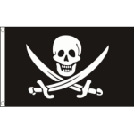 Jack Rackham Calico Jack flag 5ft x 3ft