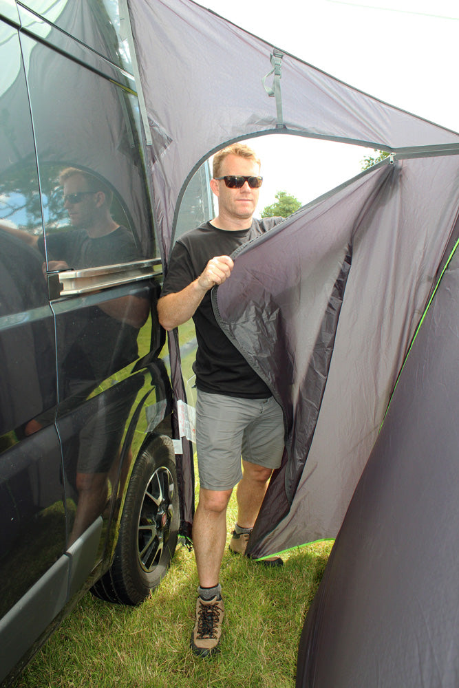 Cayman lowline drive away awning from Outdoor revolution for campervans