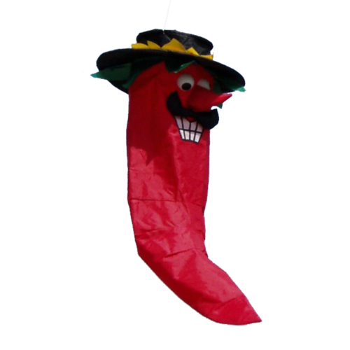 Chilli pepper windsock