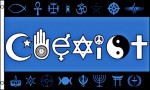 Coexist flag 5x3ft