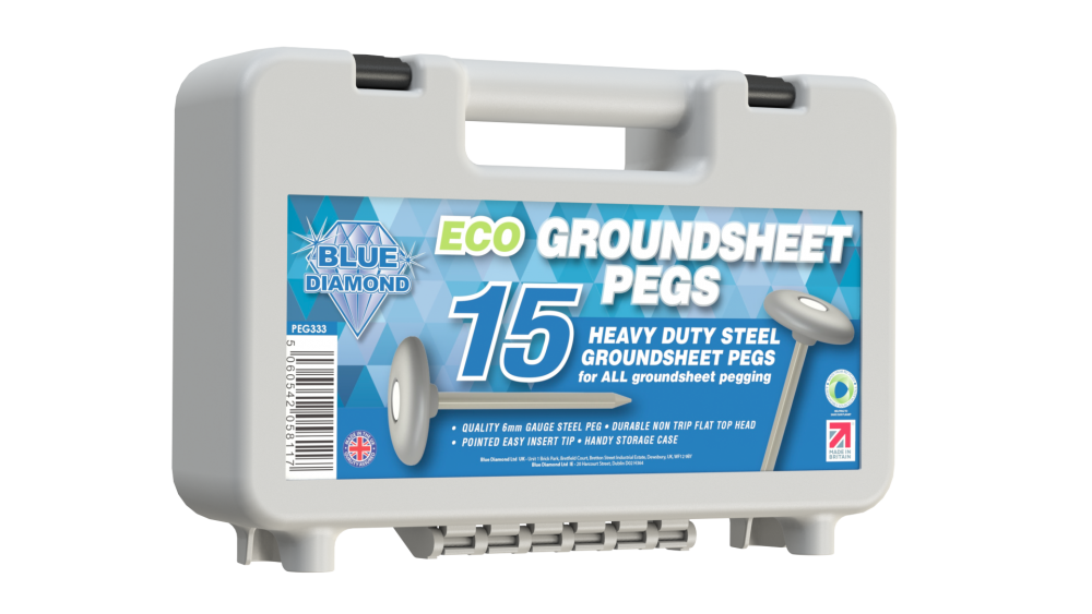 ECO groundsheet pegs (box 15 ) from Outdoor Revolution