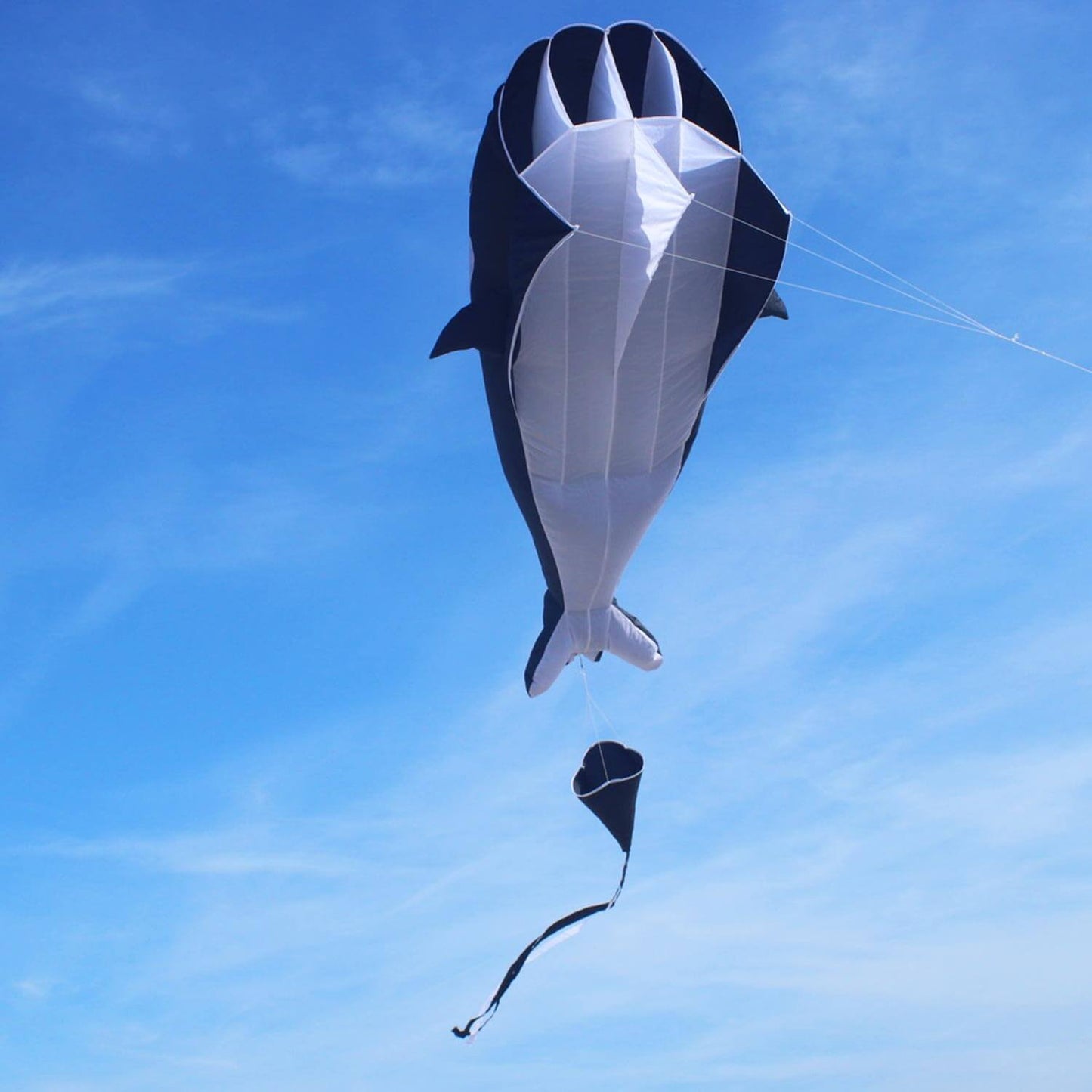 Wolkensturmer Willy der Wal 3D-Foildrachen