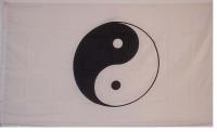 Ying yang flag 5ft x 3ft